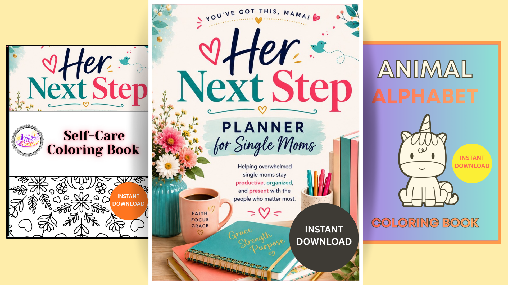 The Her Next Step Series 3 e-Book Bundle